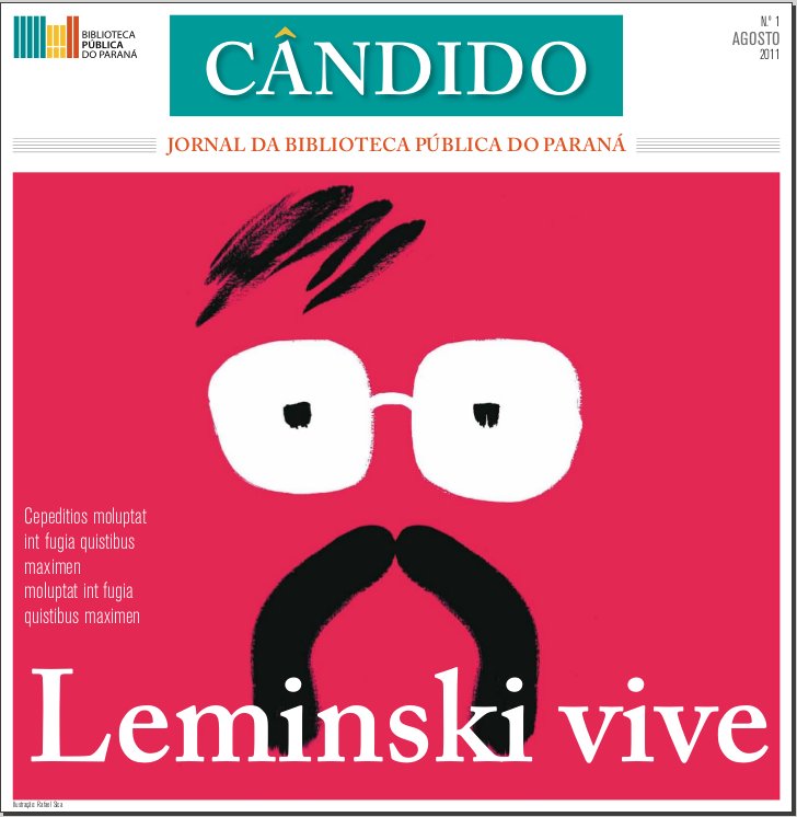 Capa do Jornal Cândido