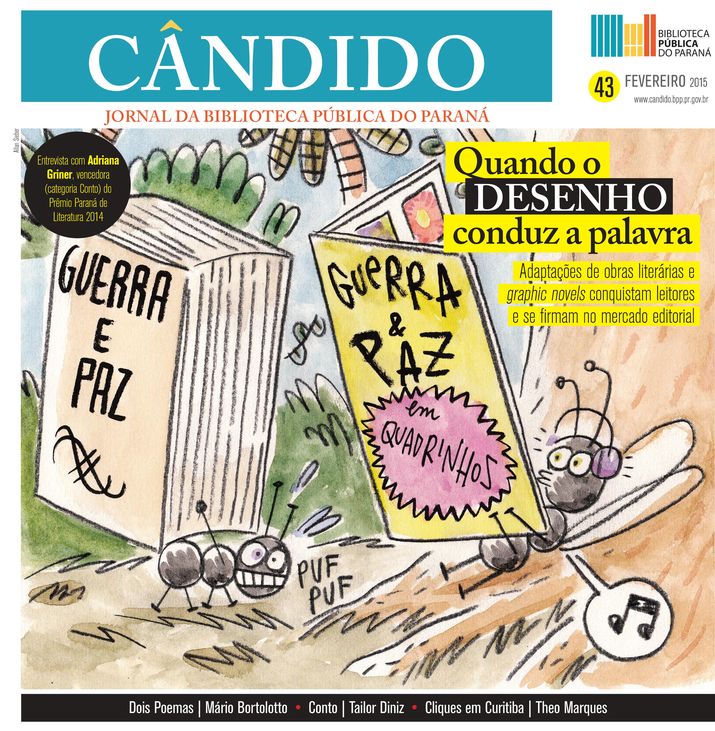 Capa do Jornal Cândido