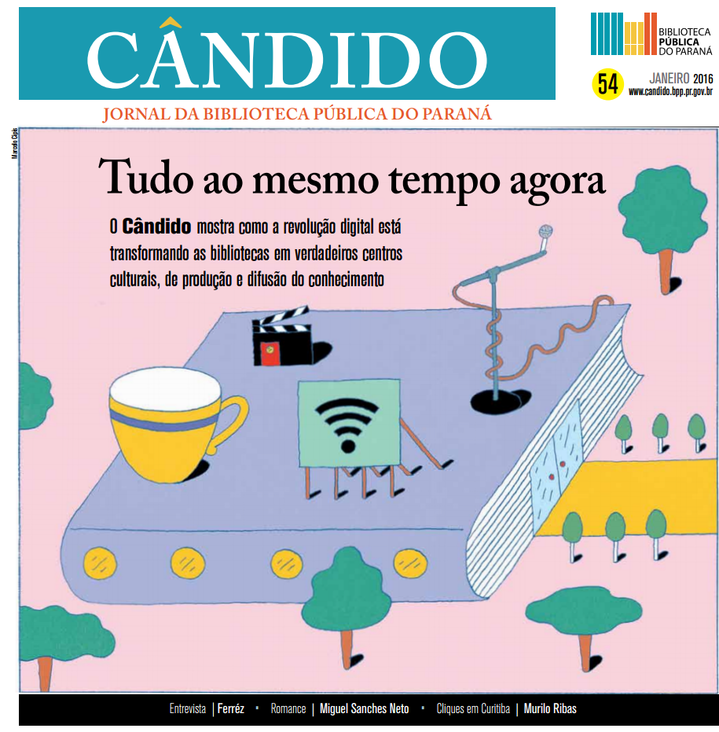 Capa do Jornal Cândido