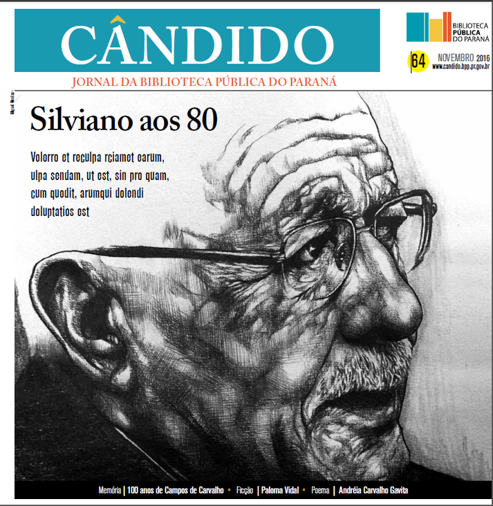 Capa do Jornal Cândido