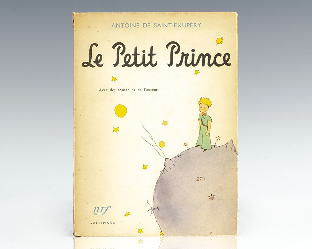 Capa da versão francesa de O Pequeno Príncipe