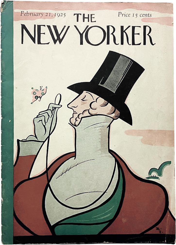 Capa da primeira edição da The New Yorker