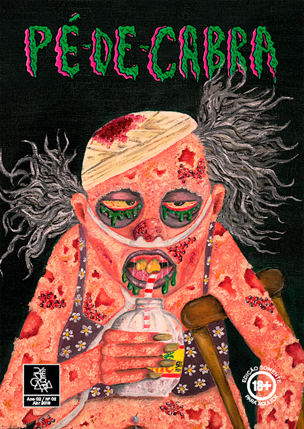 Capa da 2ª edição de Pé-de-Cabra, 2019