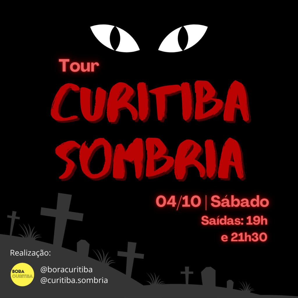 Imagem de divulgação do Tour Curitiba Sombria
