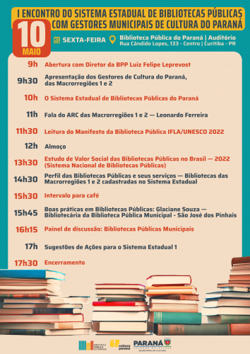 Encontro Regional do Sistema Estadual de Bibliotecas Públicas