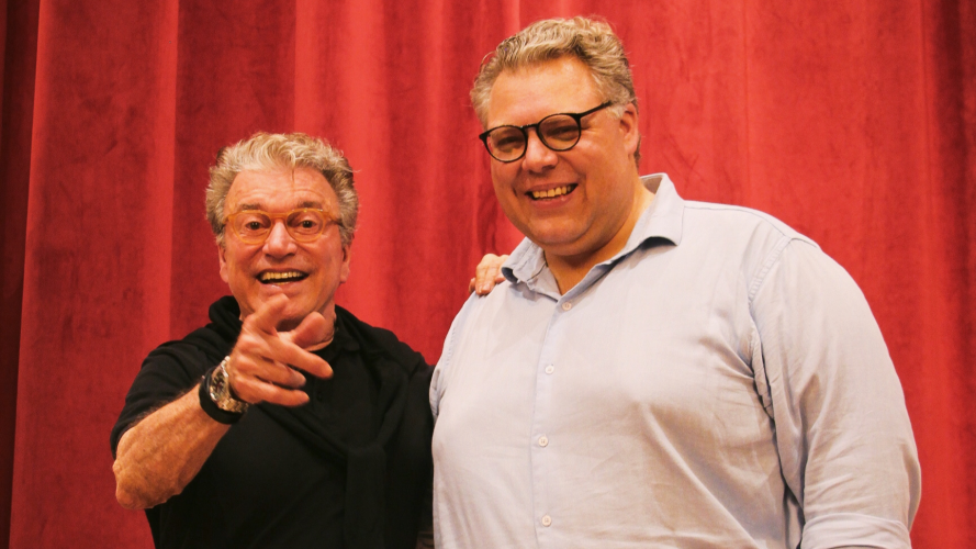 Edney Silvestre e Leprevost