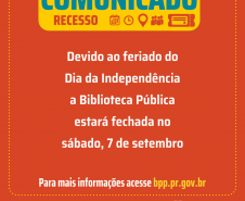 Comunicado de feriado