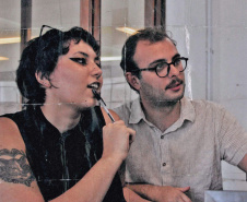 Isa Honório e Felipe Azambuja