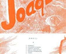 Capa da primeira edição do jornal Joaquim