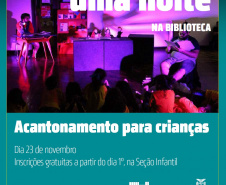 Uma Noite na Biblioteca_Banner
