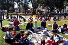 Biblioteca organiza mais um Piquenique Literário nesta quinta-feira