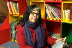A partir de sua experiência na Alemanha, a convite do Goethe-Institut, Margareth vai falar sobre o sistema de bibliotecas públicas alemão, traçando paralelos com o sistema utilizado em Curitiba.