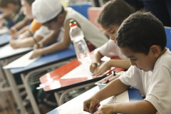 Atividades na Seção Infantil da BPP.