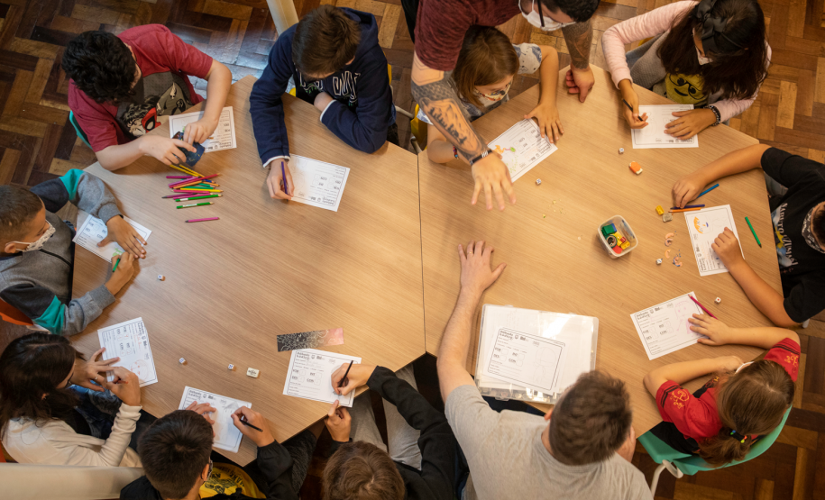 Sábado Lúdico, com o grupo RPG na BPP