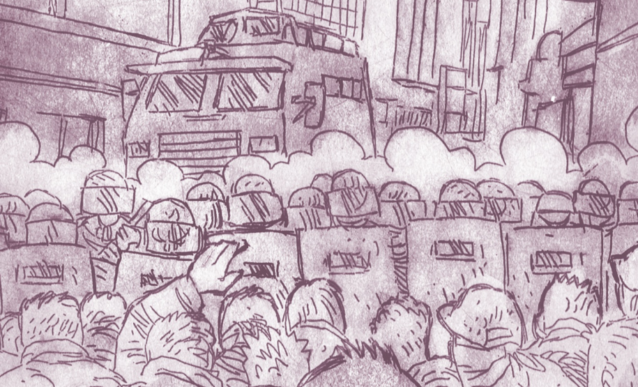 Ilustração de capa por Guilherme Caldas