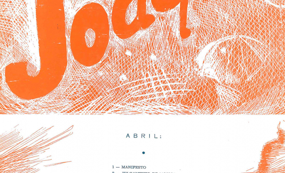 Capa da primeira edição do jornal Joaquim