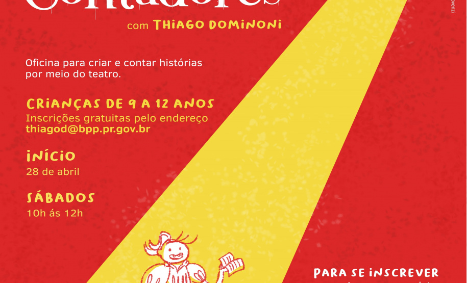 Oficina Tetaro infantil pequenos contadores ...