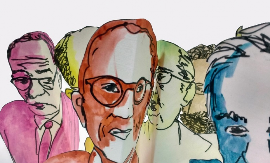 Cyro dos Anjos - Ilustração Carolina Vigna