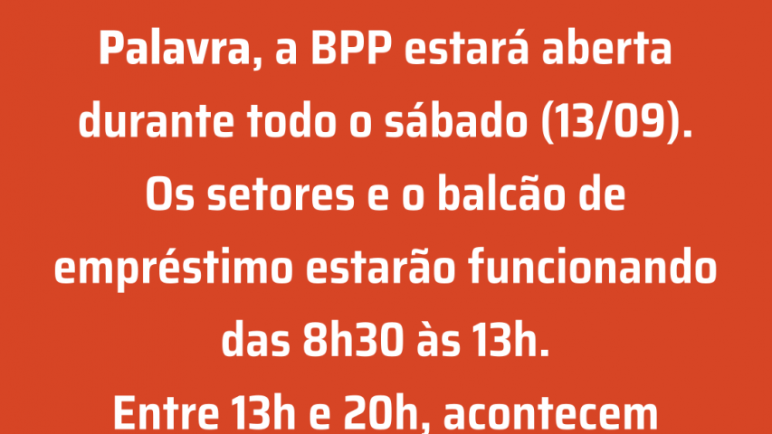 Comunicado do III Festival da Palavra